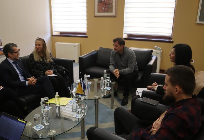 Kordić s predstavnicima veleposlanstva Švicarske razgovarao o komunalnim uslugama u Mostaru - Kordić sa Švicarcima o komunalnim uslugama u Mostaru
